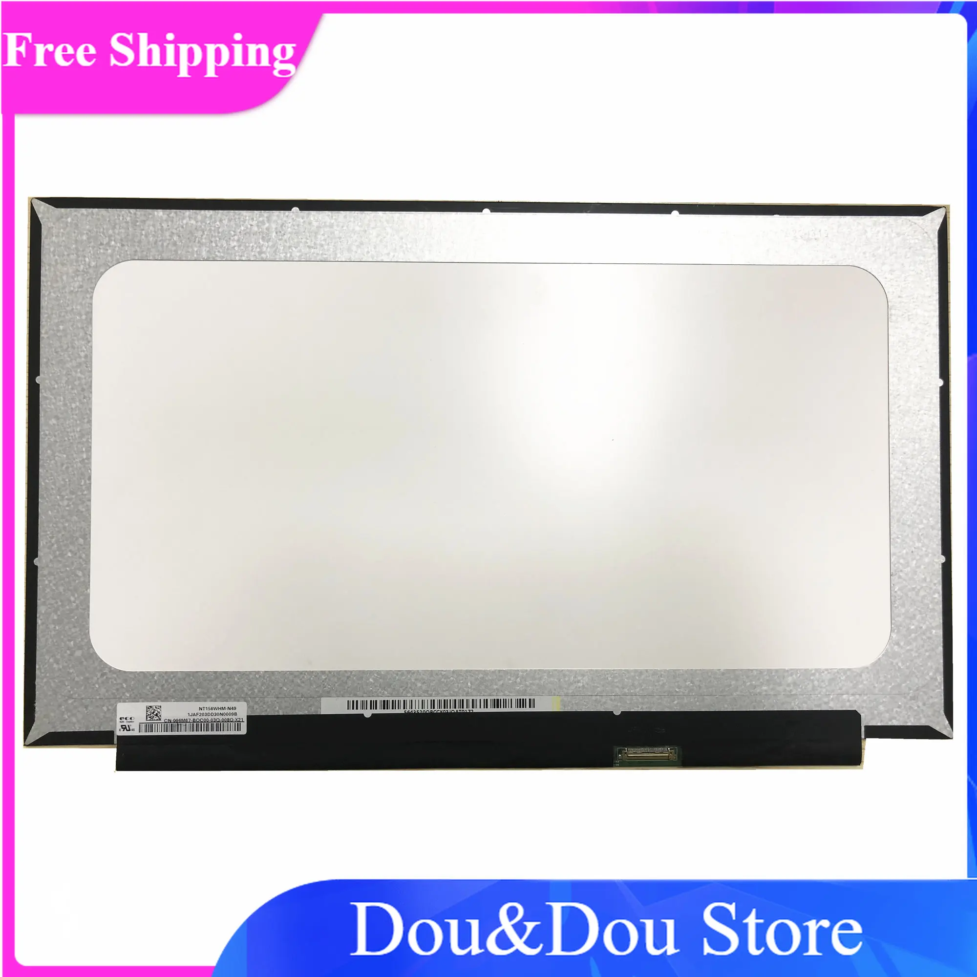 

NT156WHM-N49 fit NT156WHM-N45 NT156WHM-N34 1366X768 15.6 inch with No screw holes EDP 30 pin LCD SCREEN PANEL