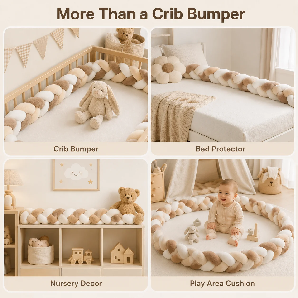 Pare-chocs de lit noué à la ma - Bed Rail Toddler avis et prix