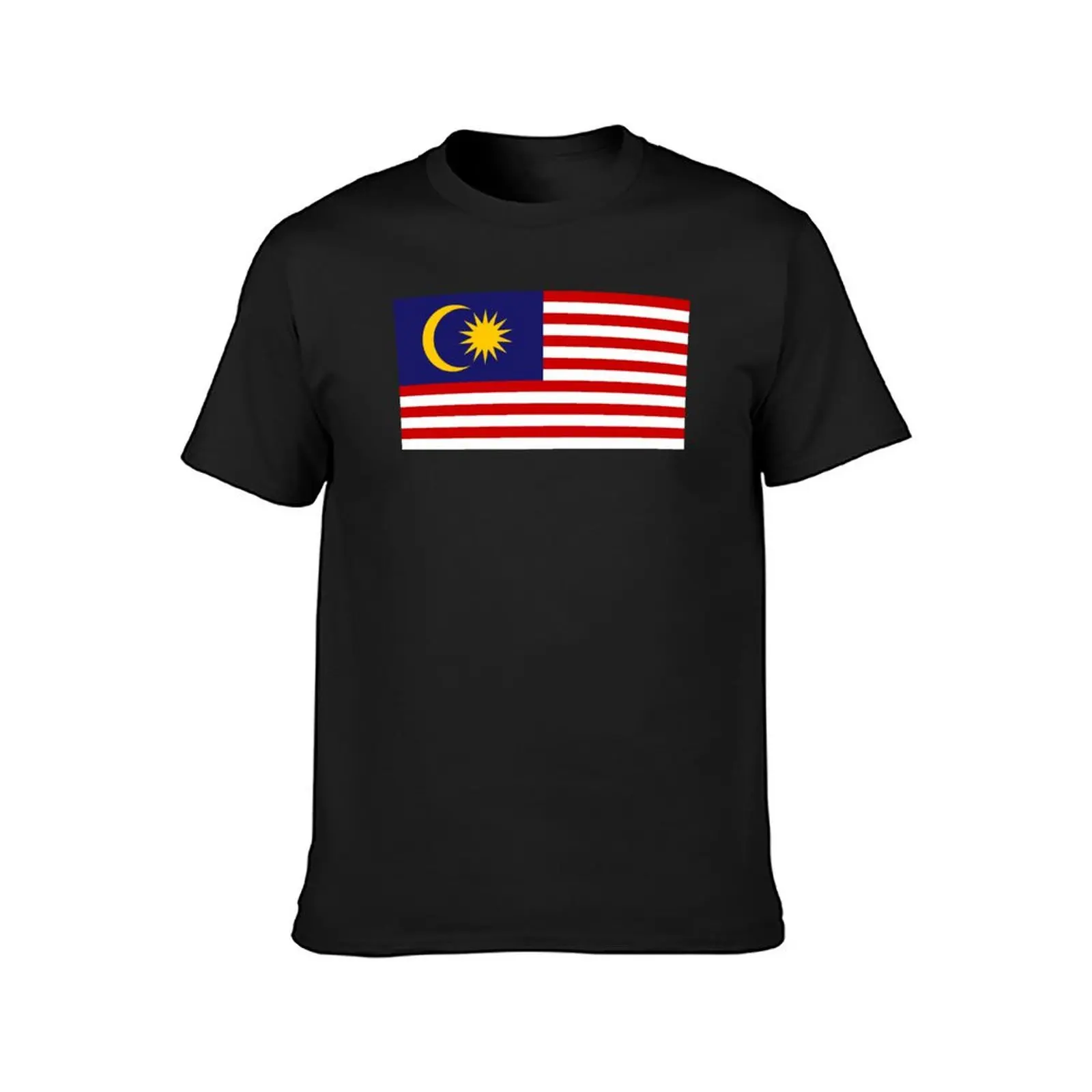 Malaysian Flag of Malaysia T-Shirt plus size tops summer top heavy weight t shirts for men