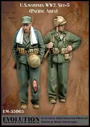 1/35 model kit resin kit U.S. marines. WW2. Pacific ocean