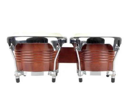 

Wholesale Plating Bongo Drum 6.5+7.5 Inch Percussion Instruments Musical Instruments