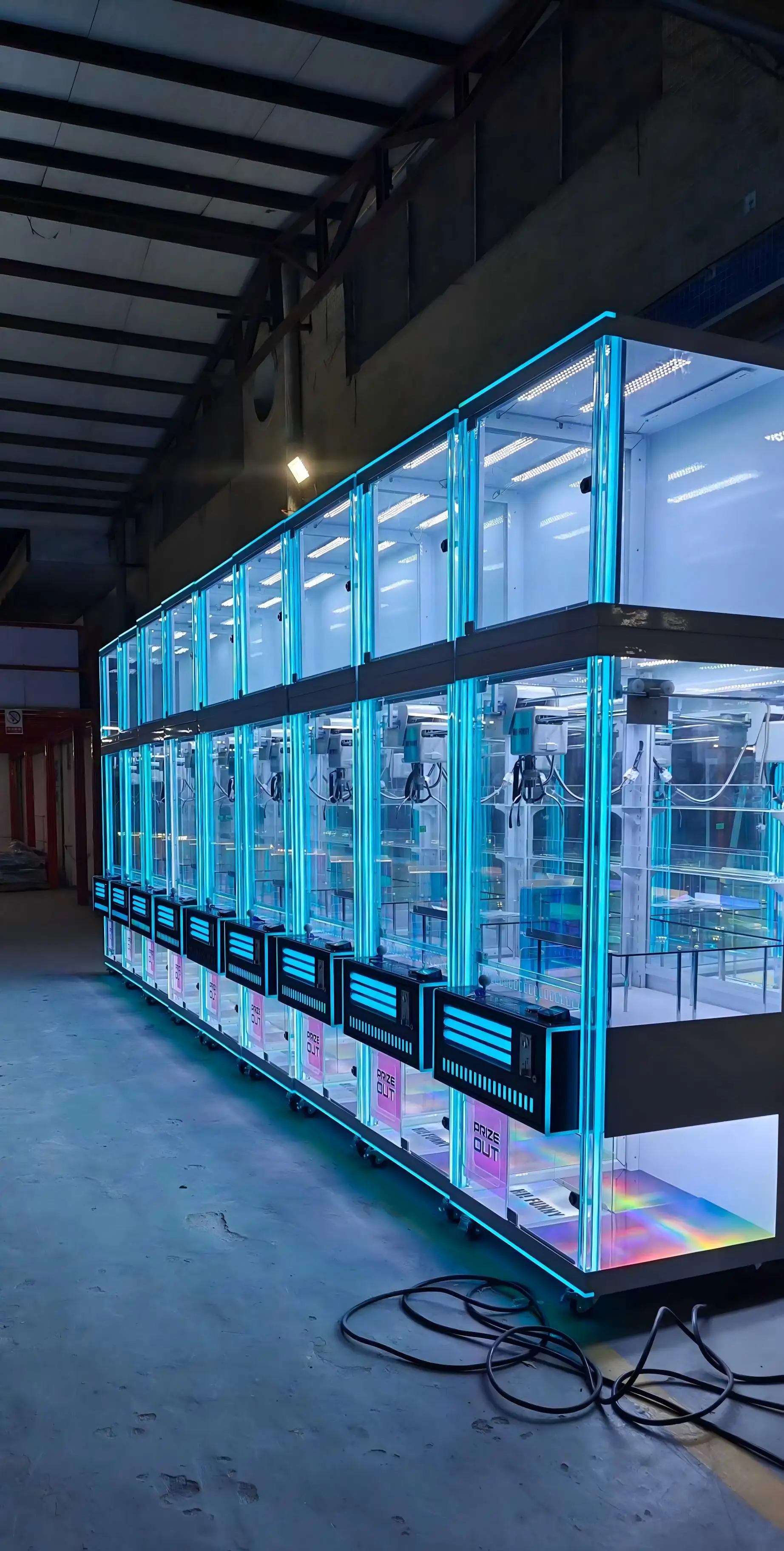 

Mini Metal Claw Crane Machine | Coin Operated Toy Pusher with Plush Prize Payment Options