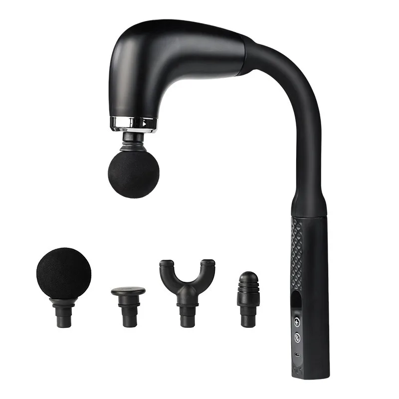 Nouveau pistolet de massage électrique intelligent, masseur, marteau de massage, pistolet de massage électrique, appareil de massage portatif pour la maison, outil de massage pour le dos, cadeau de Nouvel An. 1
