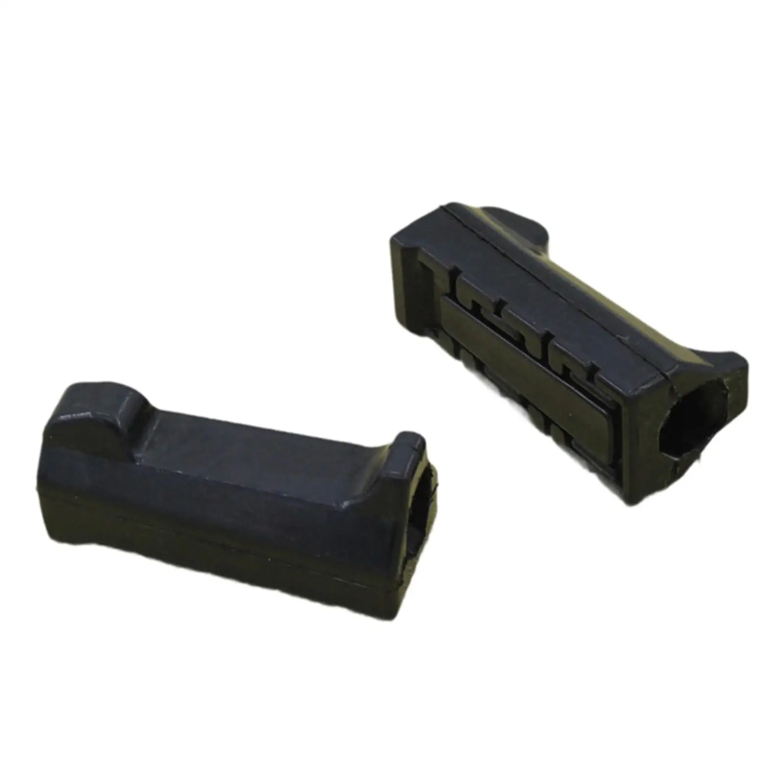 1 Pair of Motorcycle Foot Pegs Sturdy Nonslip Covers for Yamaha Ybr125