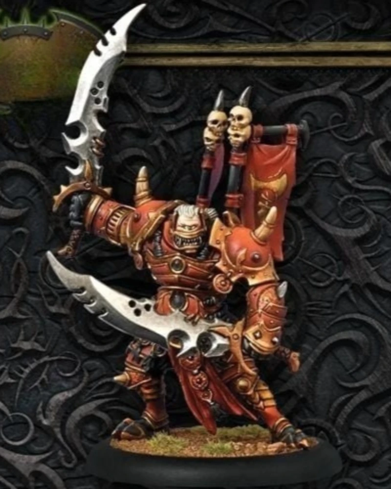 Figurine en résine de Base de 50mm, Kit de modèle assemblé, bête de guerre lourde, modèle blanc en résine non assemblé et non peint