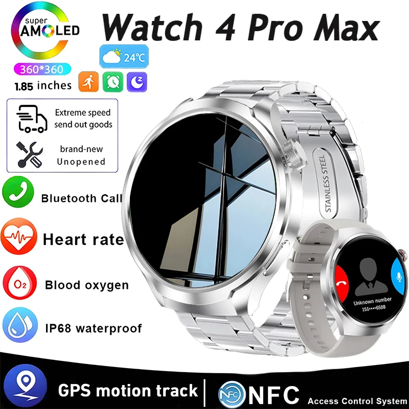 

Новинка 2024, оригинальные Смарт-часы Huawei Watch 4 Pro, женские Смарт-часы с AMOLED HD экраном, BT, звонками, стандарта IP68, водонепроницаемые Смарт-часы с пульсометром