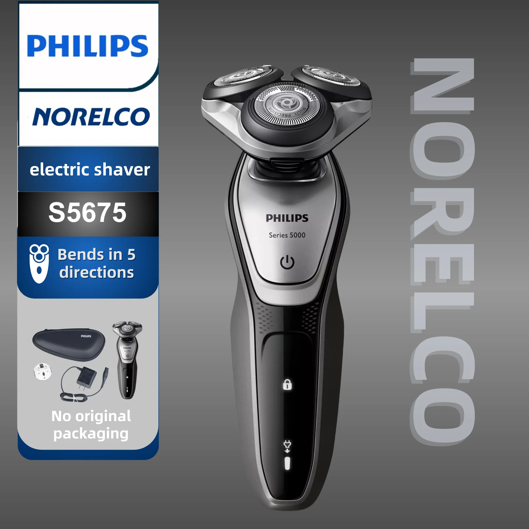 

Philips Norelco S5675 Электробритва для влажной и сухой уборки без оригинальной упаковки