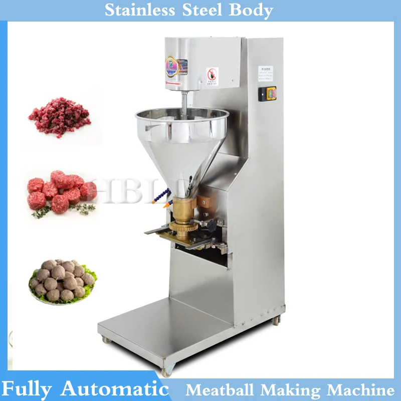 Easy To Clean Tabletop Rice-Meat Dumplings Forming Machine Radish And Leek Meatball Making Machine