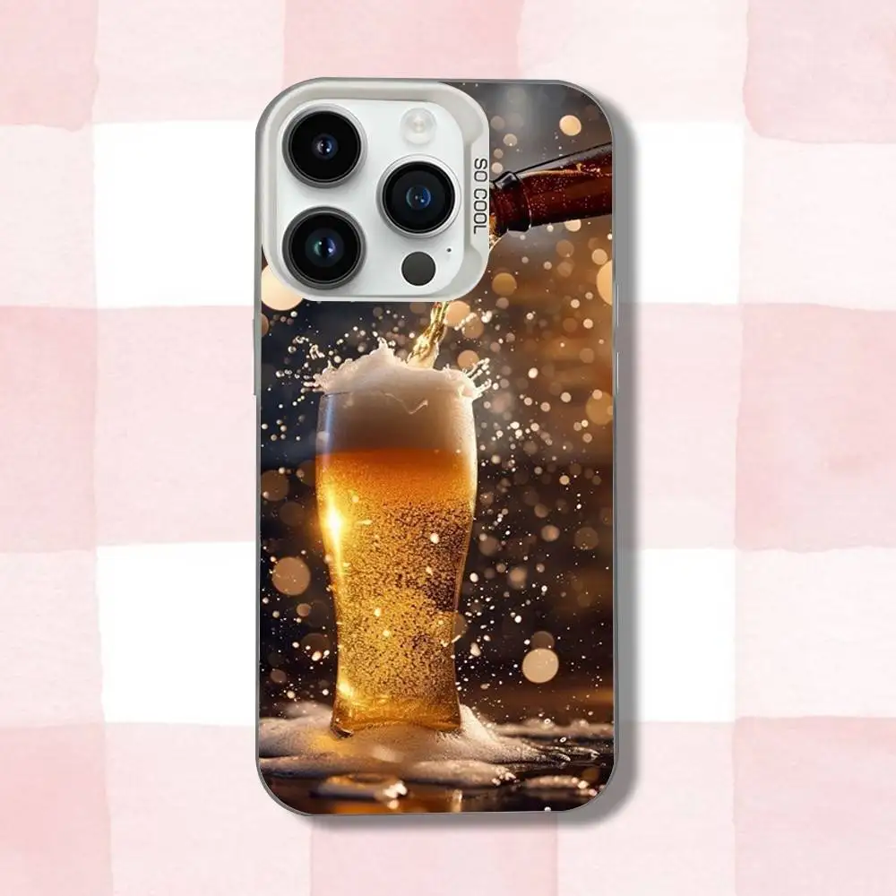 حافظة هاتف Art Bears لهاتف iPhone 16,15,14,13,12,11,Pro,XS,Max,Plus,Mini,SE غطاء مقاوم للصدمات من الحلوى البيضاء غير اللامعة