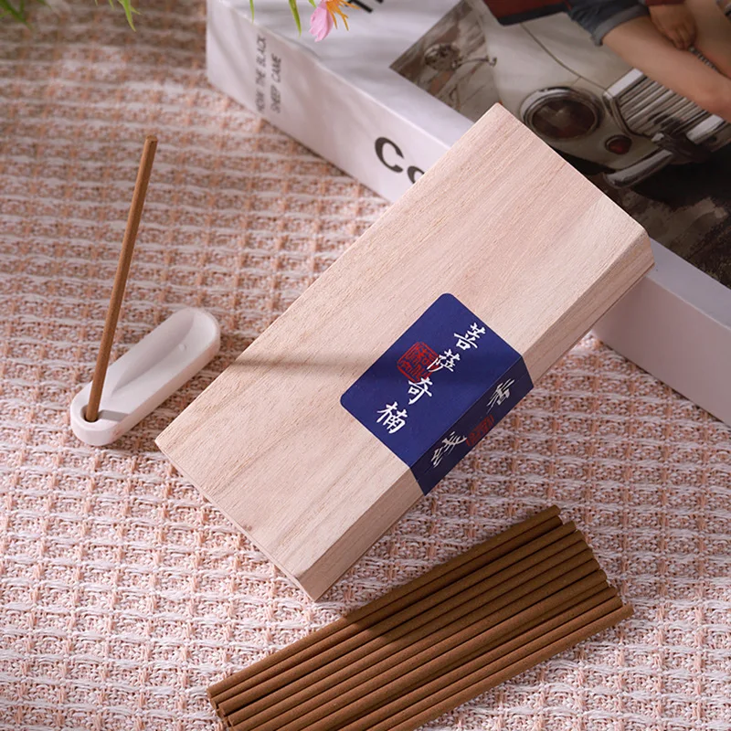 عصا بخور 10 سم، عطر خشبي، 0.3 مم، 20 قطعة لكل صندوق، بخور سفر، خشب العود، خشب الصندل، يمكن حرقها للبخور #2