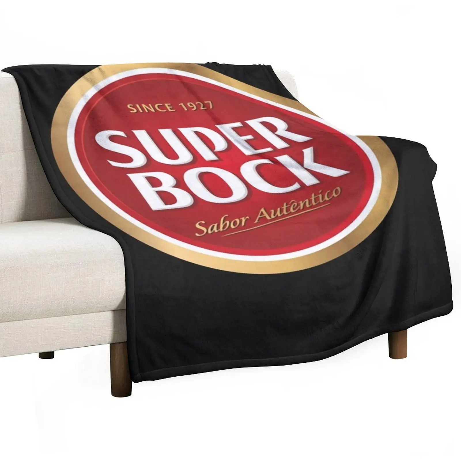 Super bock since logo Throw Blanket Bed Fashion Sofas Furry Hairy Tourist Soft Beds Blankets