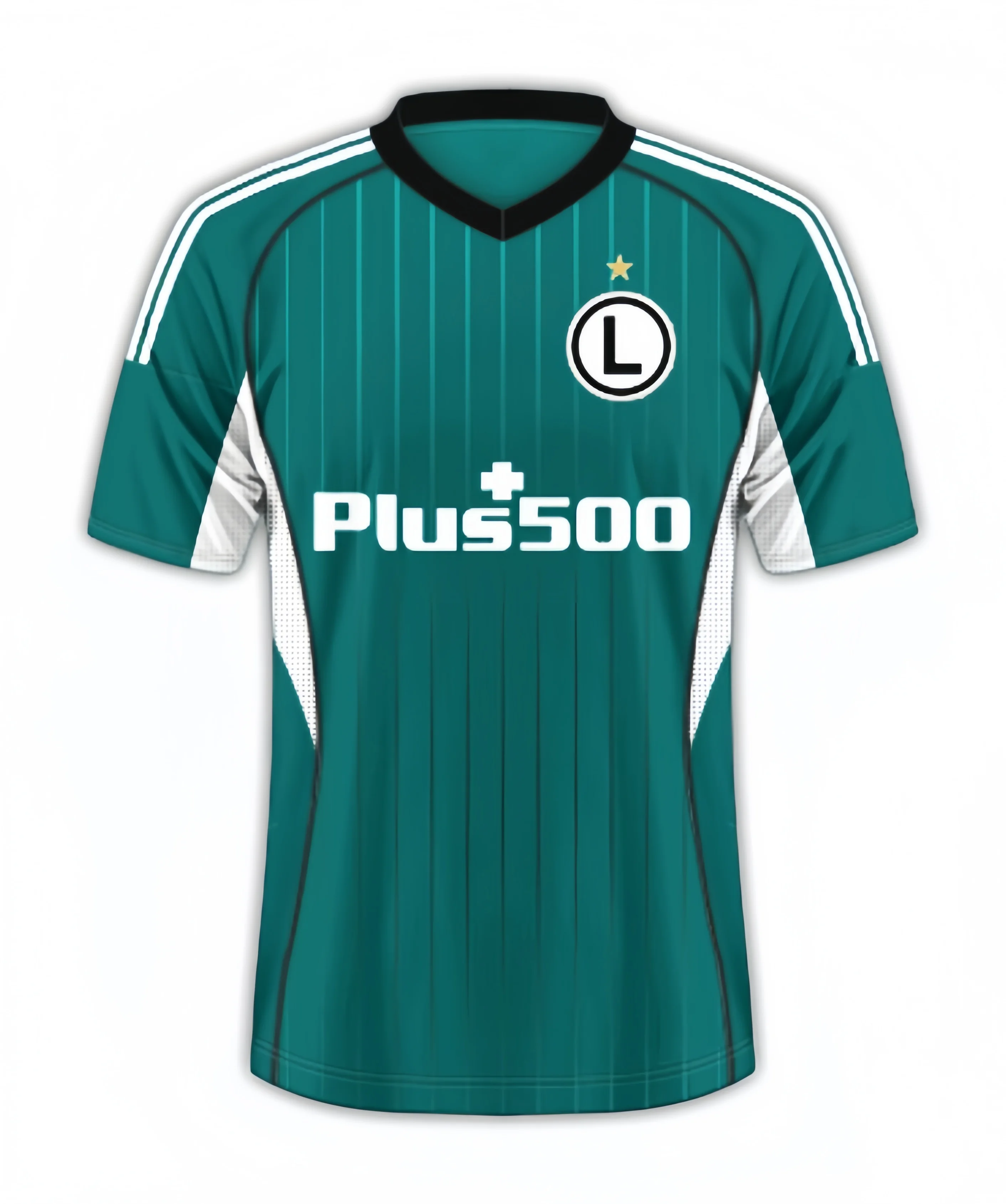 

Футбольная форма Legia Warsaw Classic Plus 500 для взрослых и детей, дышащая сетчатая футболка с 3D-печатью, комплект для футбола