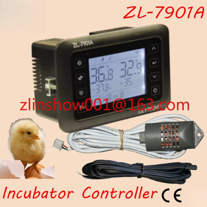 

ZL-7901A, PID Multifunctional Automatic Intelligent Incubator Controller, Hatching Controller