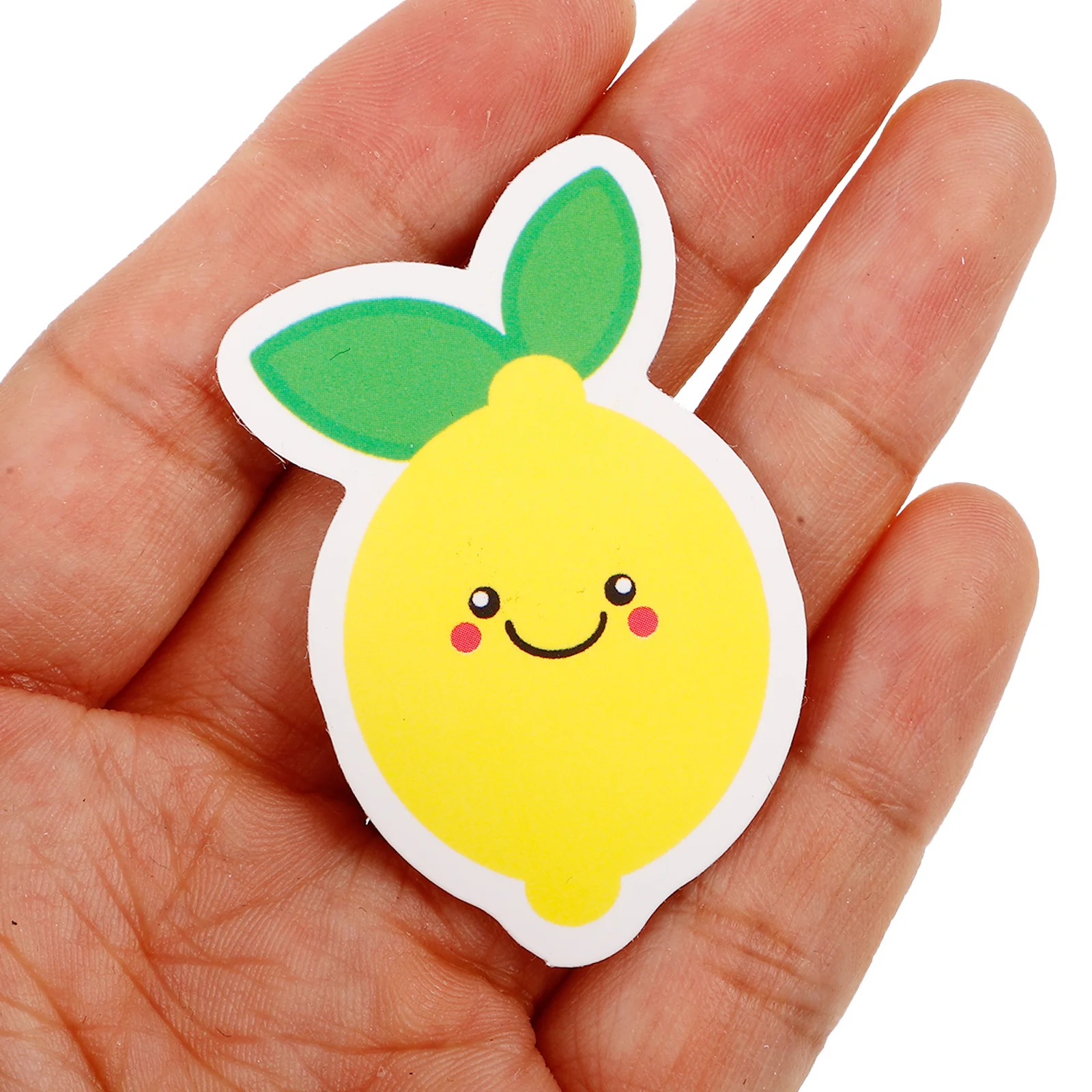 

50Pcs Adorable Lemon Stickers Cartoon Style Adhesive Decals for Laptop Suitcase Notebook Scrapbook Fruit Decorations