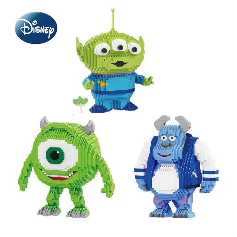 Disney nouveaux blocs de construction pour enfants jouets Micro particules épissage bloc de construction jouets éducatifs blocs de construction jouets cadeaux