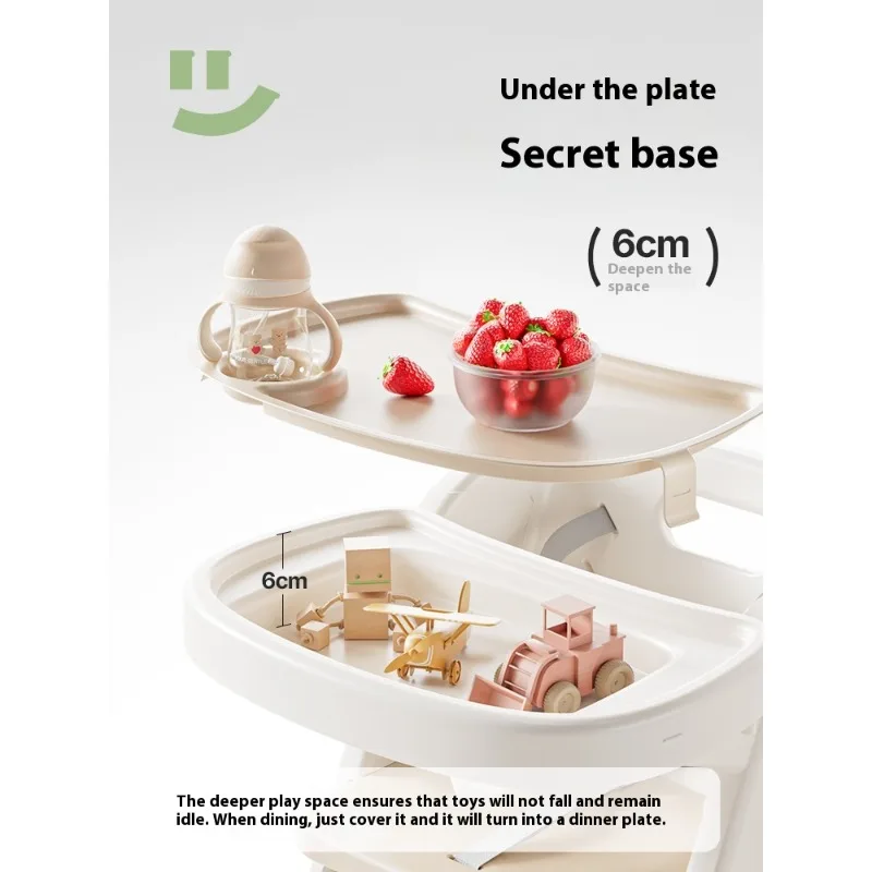 كرسي طعام للأطفال، مقعد أطفال منزلي، طاولة طعام عالية الساق، كرسي تعلم متعدد الوظائف