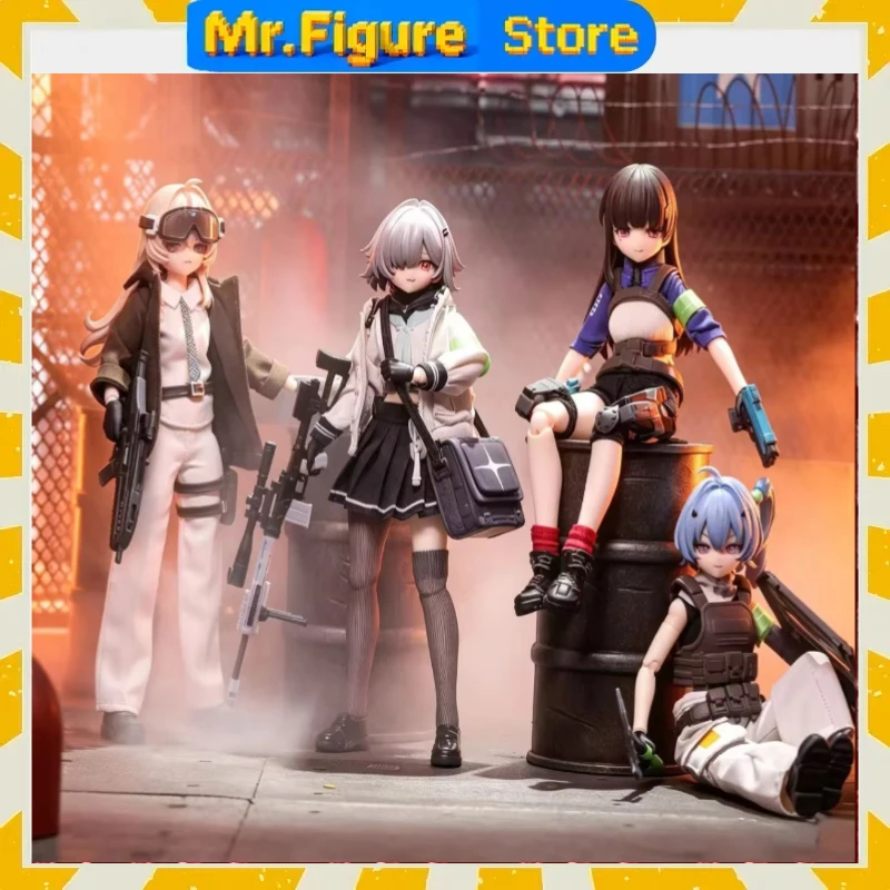 Neo Eden Figure Toys Black Iron Rest 1/12 Bjd Blind Box Jointed Doll Decor Collectible Mystery Box Cute Action Anime Kawaii Gift