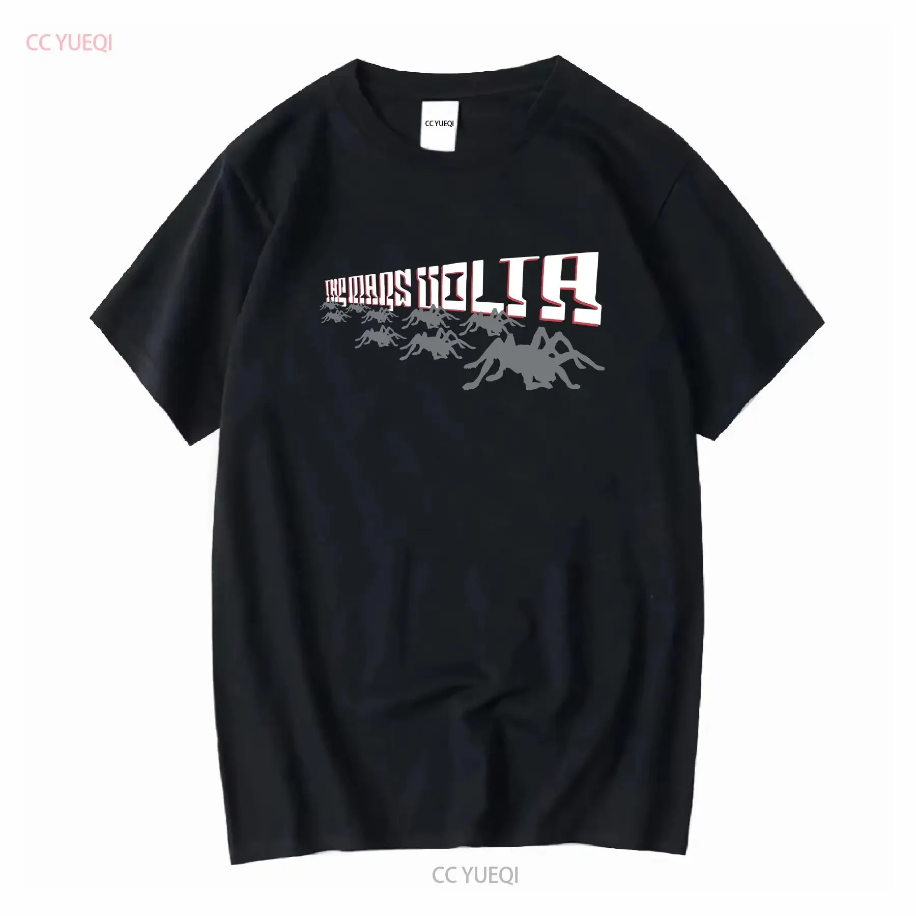 The Mars Volta Spider T Shirt Cotton Black Men Size S to 5XL PM1790 long or short sleeves vintage Washed Slightly Soft graphic