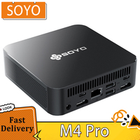 SOYO M4 Pro Mini PC, Intel N150 4 Core Max 3.6GHz, 16GB RAM 512GB SSD, WiFi 6 Bluetooth 5.2, 2*USB3.0, 2*USB2.0, 1*RJ45