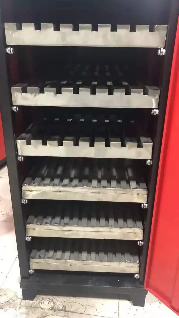 Customized stainless tool storage cabinet with tools for AMADA TRUMPF punch and dies