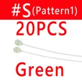 20PCS P1 S grn