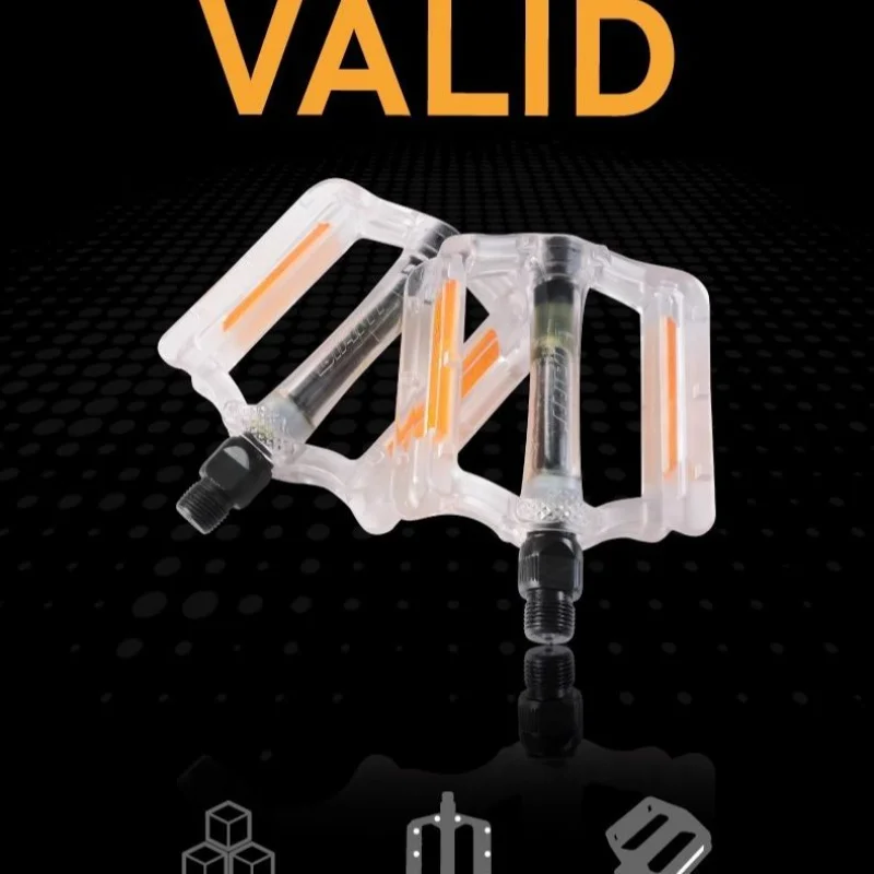 

Suitable for GiantVALID DoubleDUPedal Road Bike Mountain Bike Bicycle Boron Steel Axis Engineering Plastic Pedal