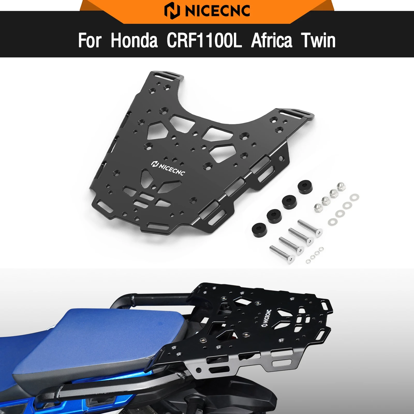 

For Honda 2022-2023 CRF1100L Africa Twin CRF1100L Adventure Sports Rear Luggage Rack Cargo Panniers Case CRF1100 L CRF 1100L ADV