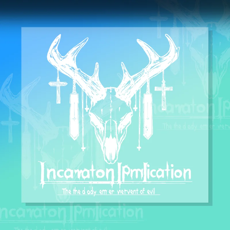 

Creative car personalized moose scratch cover stickers for motorcycles and electric vehicles, waterproof and non-sticky.