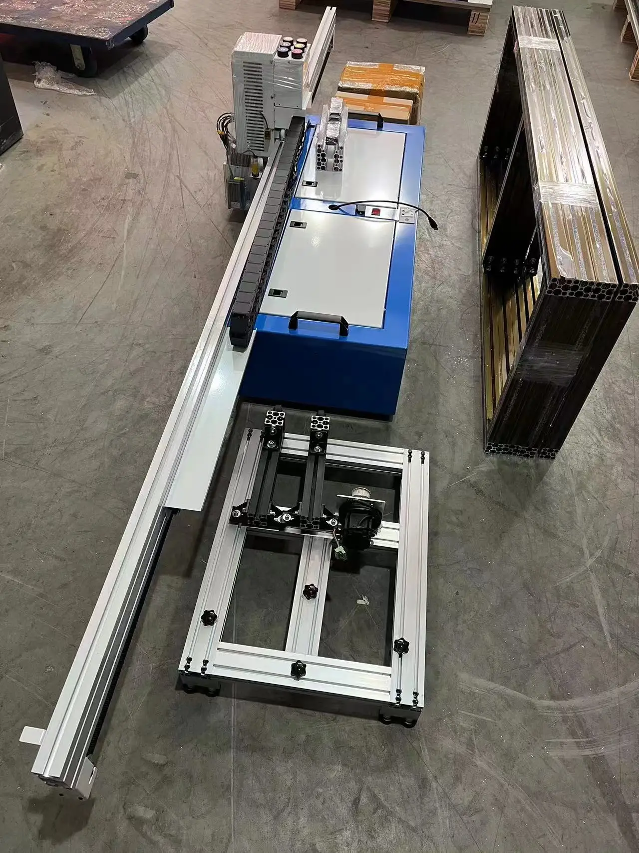 Machine d'impression tout-en-un UV multifonctionnelle pour sol et mur