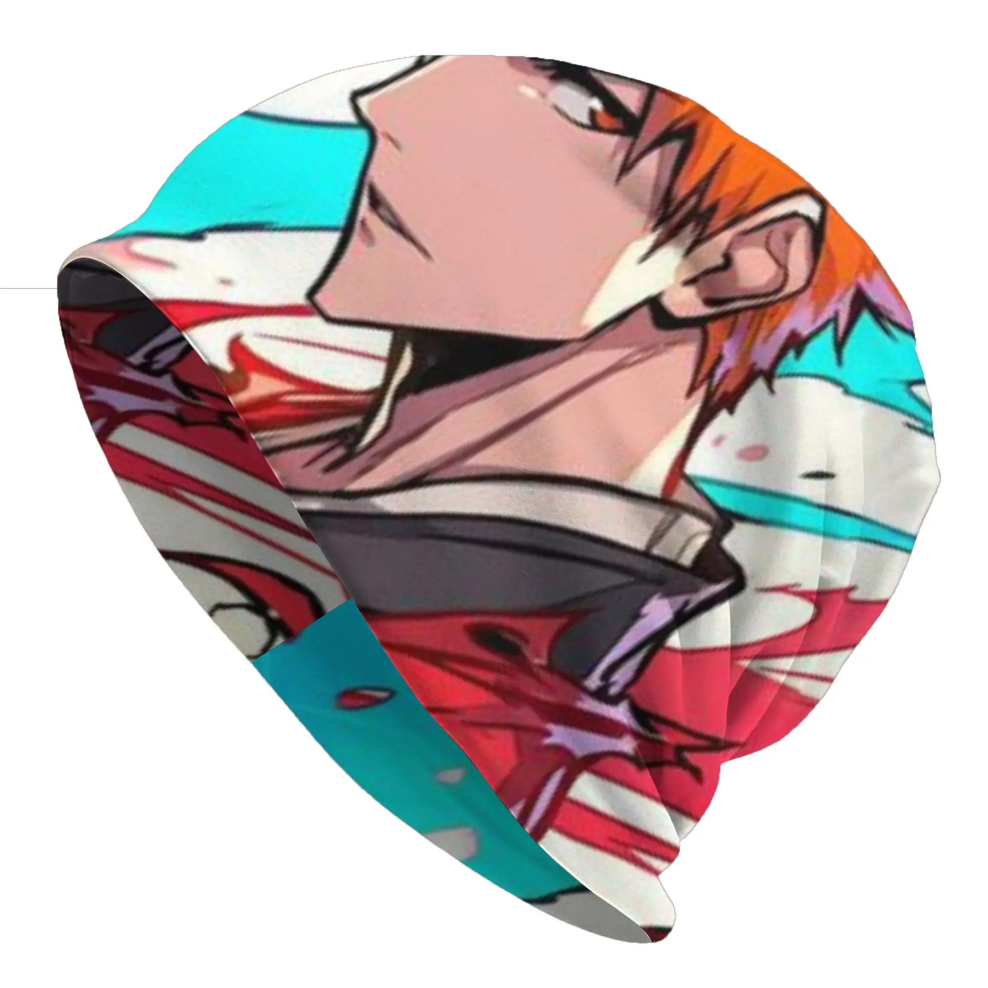 Ichigo Kurosaki (9) Fashion Caps For Men Women Bleach Ski Caps Soft Bonnet Hats Skullies & Beanies Hat