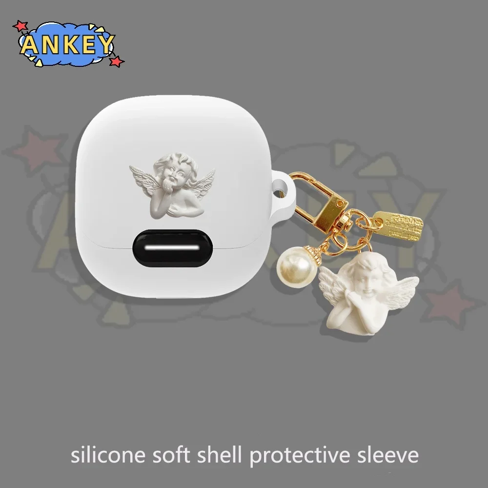 Case for Anker Soundcore Liberty 4 NC Earphone Silicone Liberty4NC Cover Gift Earbuds Soft Protective Headphone Headset Skin