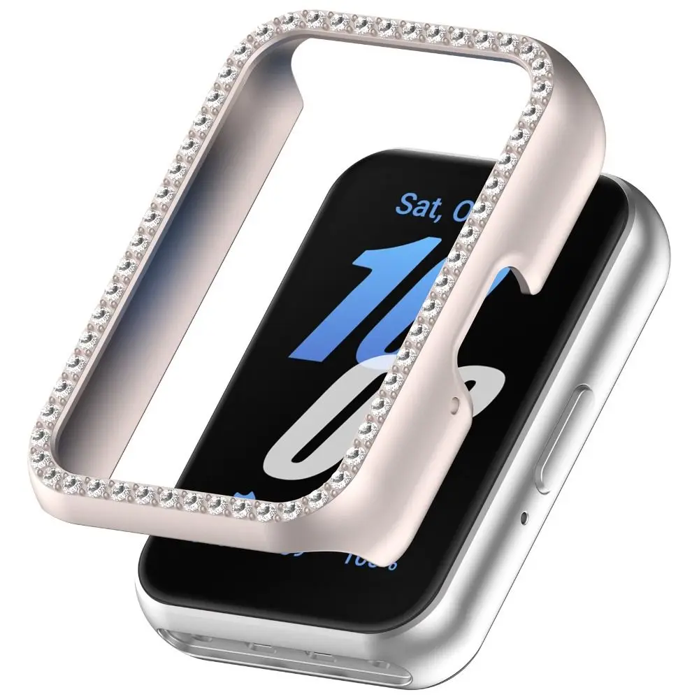 Osłona ochronna obudowa PC Samrt Screen Protector akcesoria kryształowa tarcza diamentowa obudowa do Samsung Galaxy Fit3