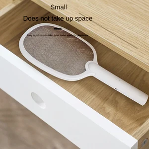 2 IN 1 Pemukul Nyamuk Elektrik Pembunuh Nyamuk 2500V USB Isi Ulang Sudut Tidak Dapat Disesuaikan Pemukul Kelelawar Lalat Zapper Serangga Elektrik 12 bugzapper penjualan terbaik - №