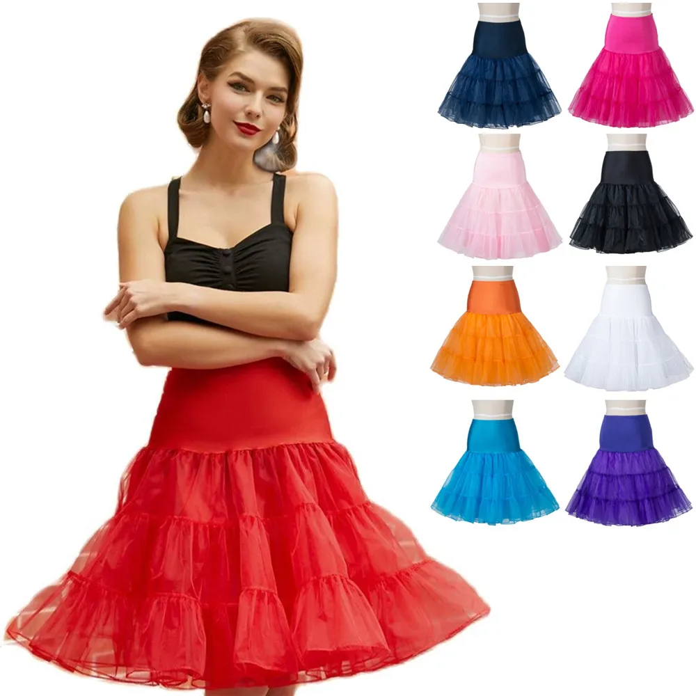 MisShow 50s 60s Petticoat für Vintage-Kleid – Der perfekte Unterrock für Rockabilly-Swing und Retro-Style