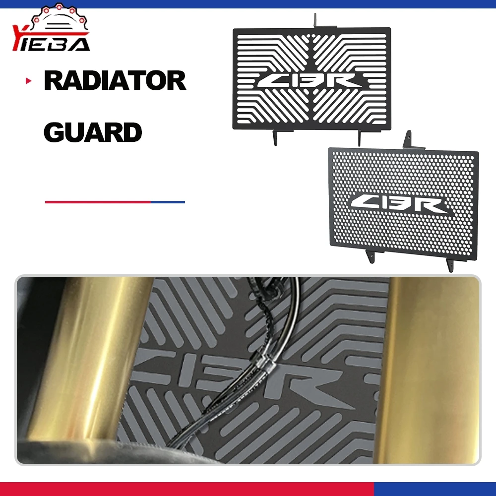 

For HONDA CBR250R CBR300R CB300F CBR 250R 300R 2011-2024 2023 2022 2021 2020 Radiator Grille Guard Cover Motorcycle Accessories