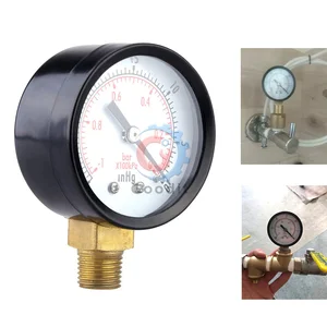 Vacuum air pressure gauge, mini dial, double scale, 1, 4 10 Main Sales Gas bottle for air conditioning - №9