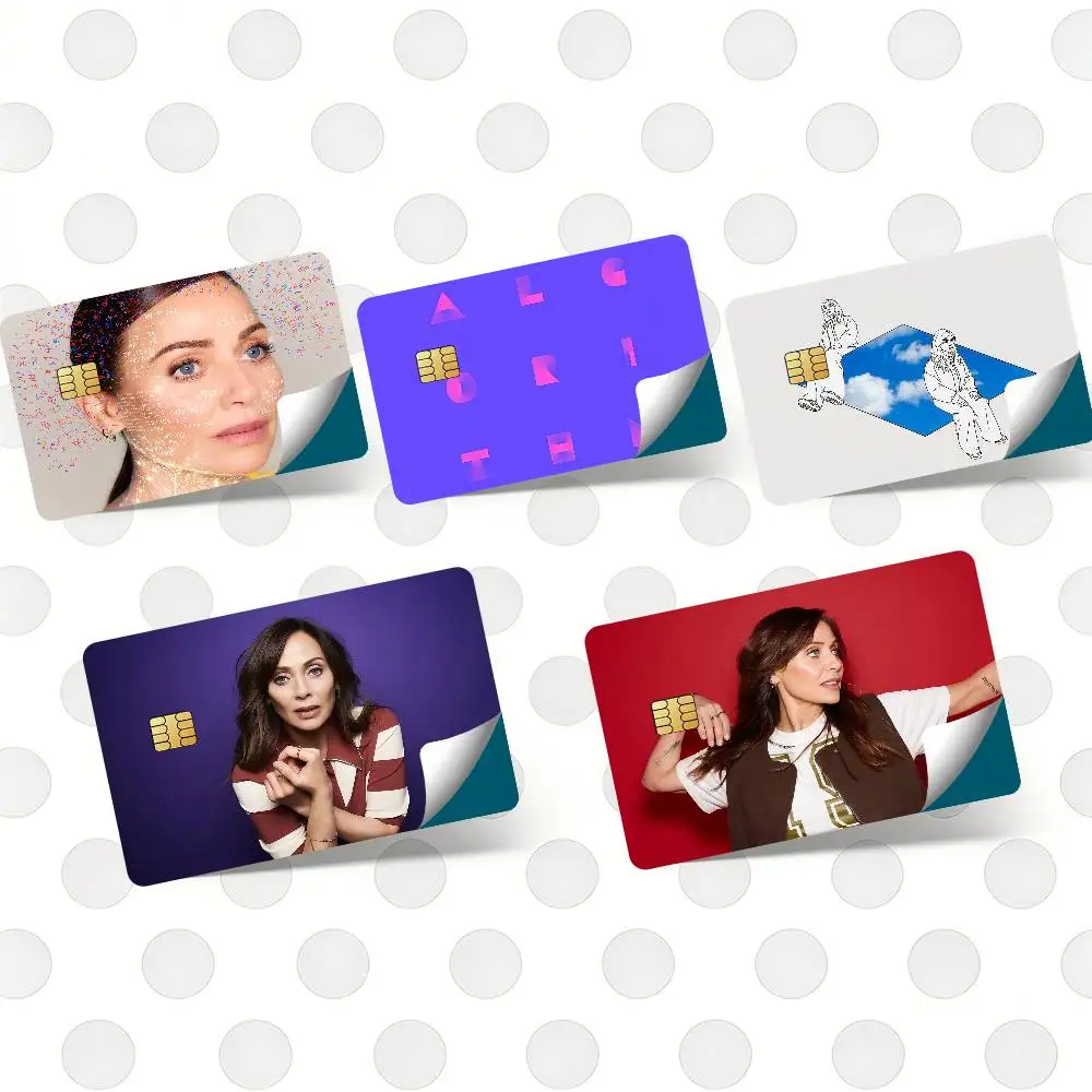 N-Natalie Imbruglia Algorithm - Autocollant de carte exquis, vente flash, décoration pour cartes de débit, de crédit et bancaires, cadeau idéal pour étudiant.
