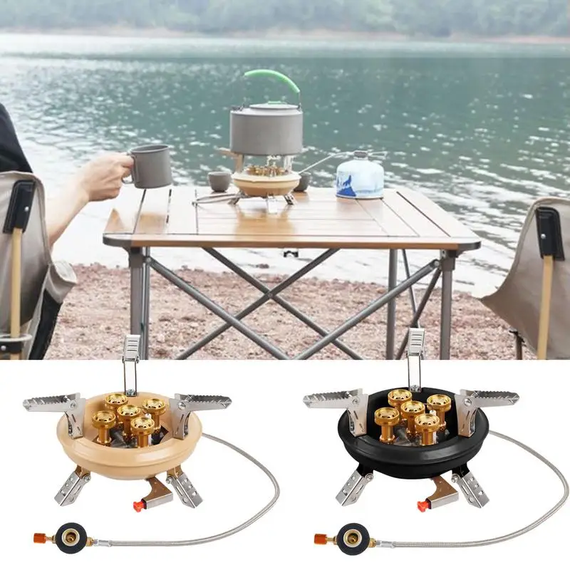 Mini Camping Stove Portable Camping Hiking And Survival Stove Hiking Stove Camping Burner Cooking Stove For Outdoor Backpacking