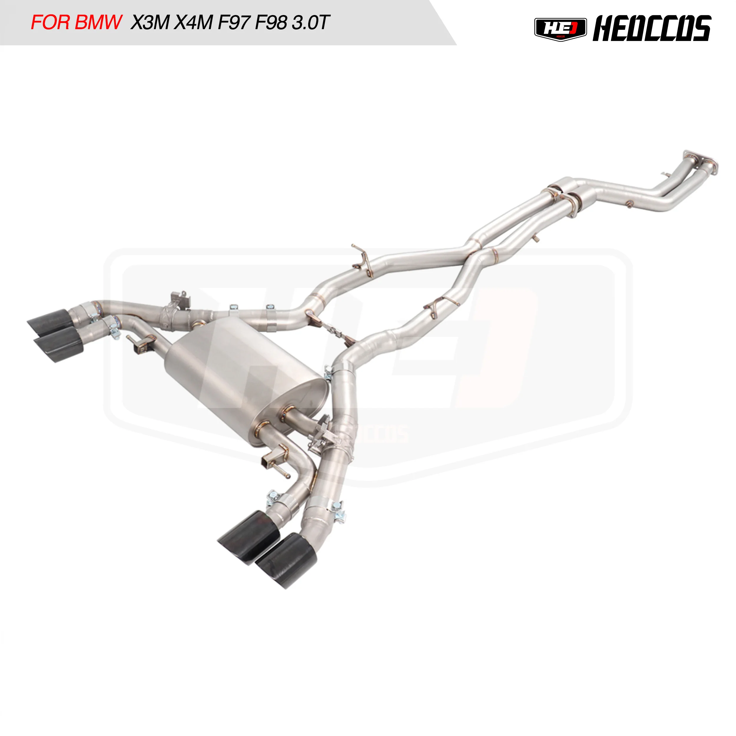 

HEO Catback Exhaust For BMW X3M X4M F97 F98 3.0T 2019-2022 Stainless Steel Exhaust Pipe Muffler High Quality Car Exhaust