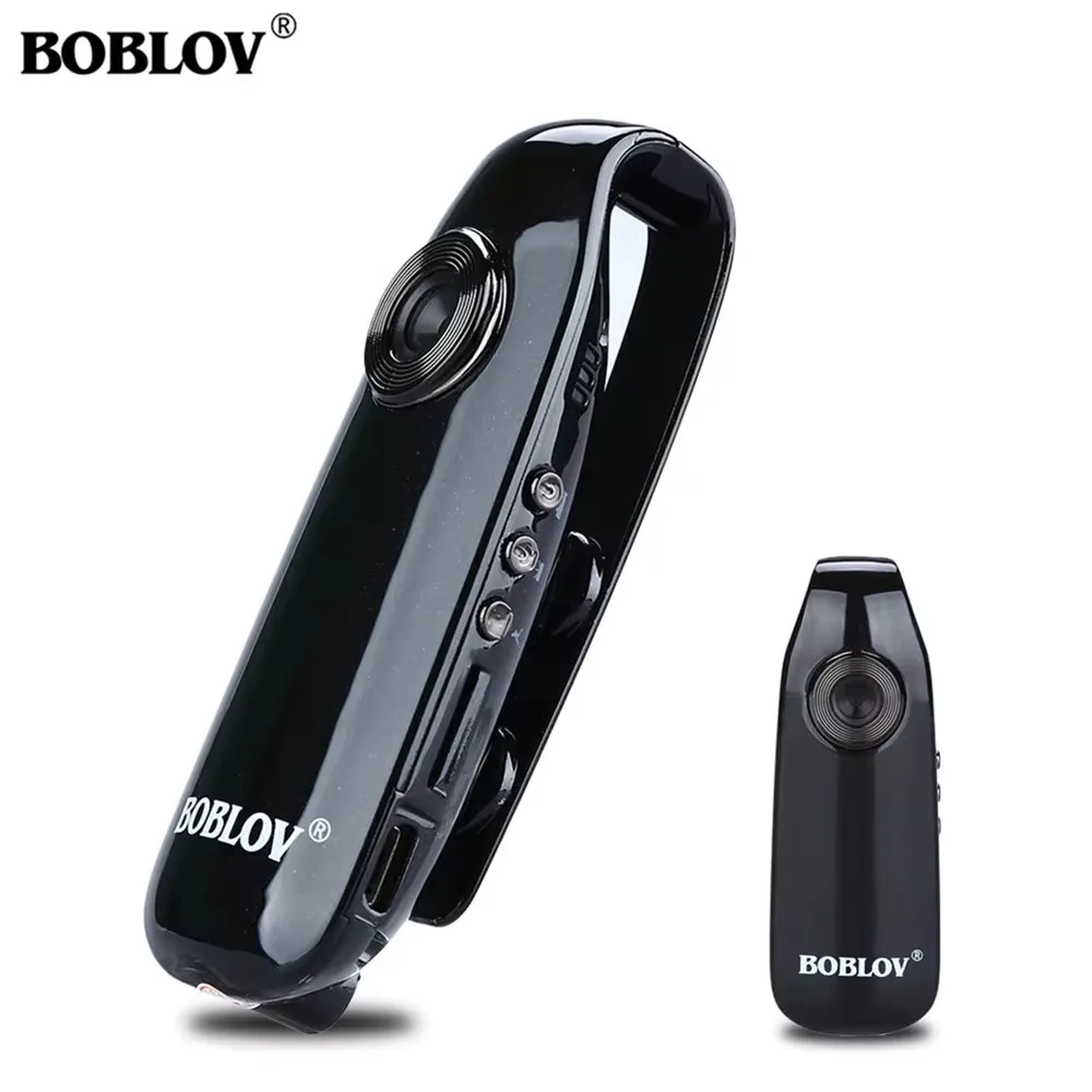 BOBLOV Mini Macchina Fotografica 1080P Full HD Macchina Fotografica Della Polizia Videoregistratore Digitale Dashcam Corpo Cam H.264 Videocamera