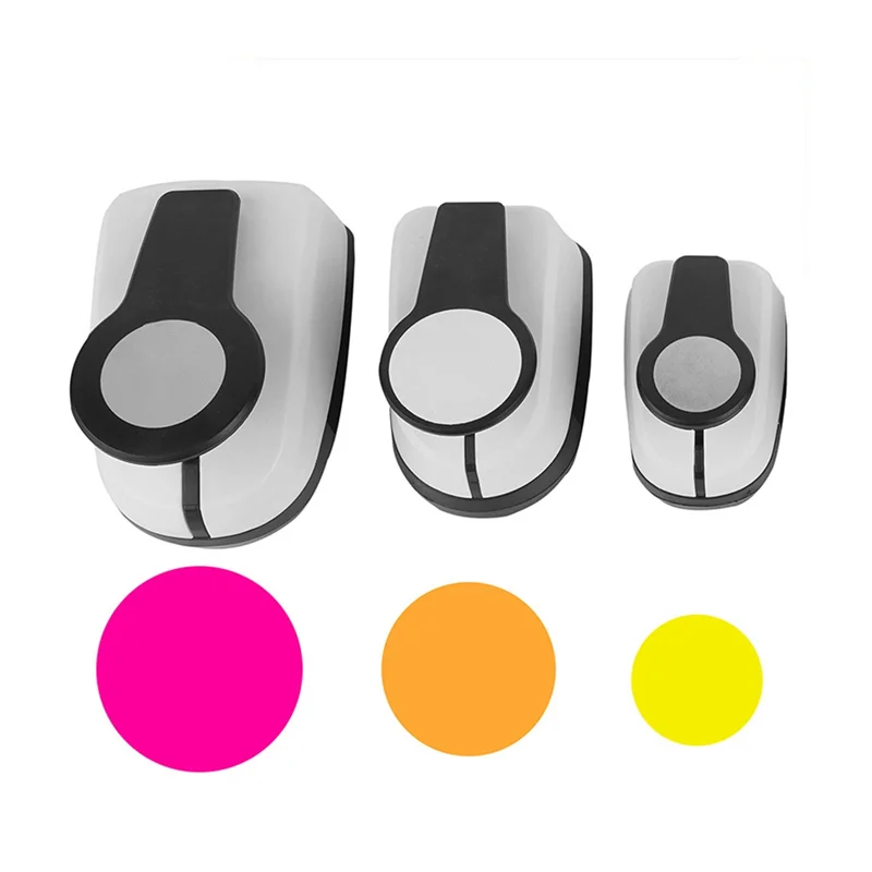 ABLK 1 комплект круглый дырокол для тиснения для детей DIY ремесло круговой дырокол 9/16/25/38/50 мм дырокол