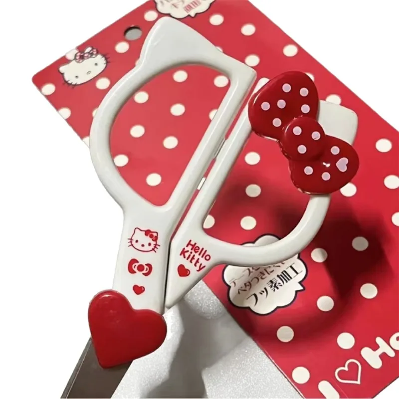 لطيف مرحبا كيتي المنزل مكتب طالب اليد قطع الفولاذ المقاوم للصدأ الفن سكين لطيف الكرتون القط مقص دائم بالجملة #5