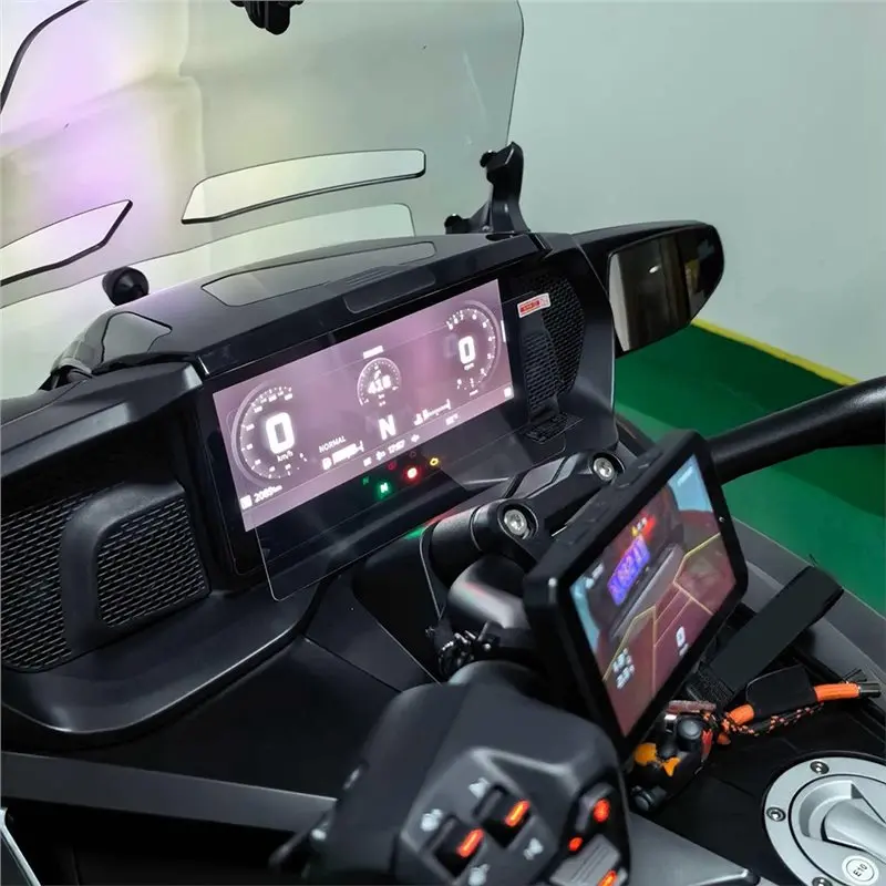 A80X-For Can-Am Spyder F3/F3-S/F3-T/RT/RT-L 24-26 Motorcycle For 2PCS Dashboard Instrument Screen Protector Film HD Clear