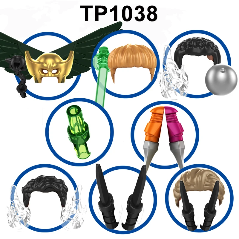 TP1038 juguetes calientes creativos personaje de película dibujos animados Anime Mini montaje acción bloques de construcción figuras colección juguetes para regalos