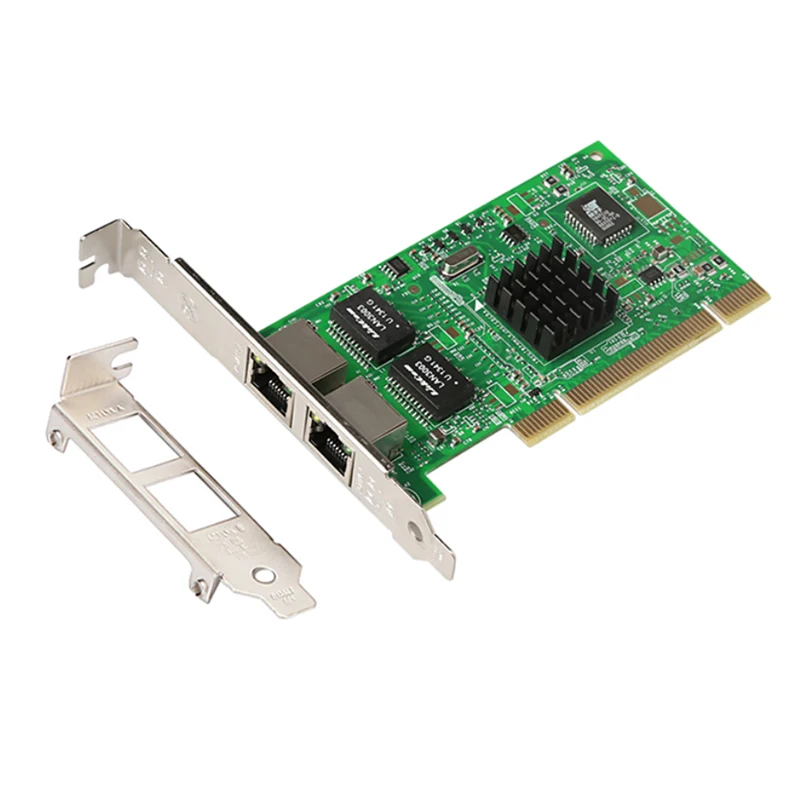 محول بطاقة شبكة لعبة إيثرنت ، محول إيثرنت سريع ، 10/100/1000mbps ، إنتل 82546 ، rj45 ، lan