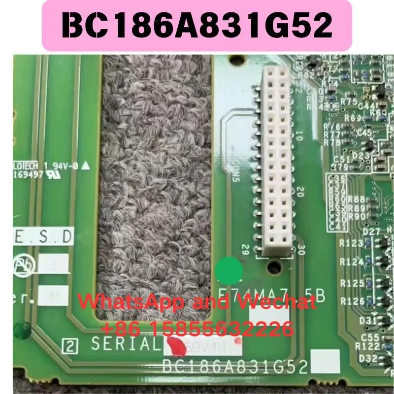

Новый оригинальный и б/у BC186A831G52 E74MA7.5B BC186A831G52 E740-5.5K. Функциональный тест пройден. Быстрая доставка.