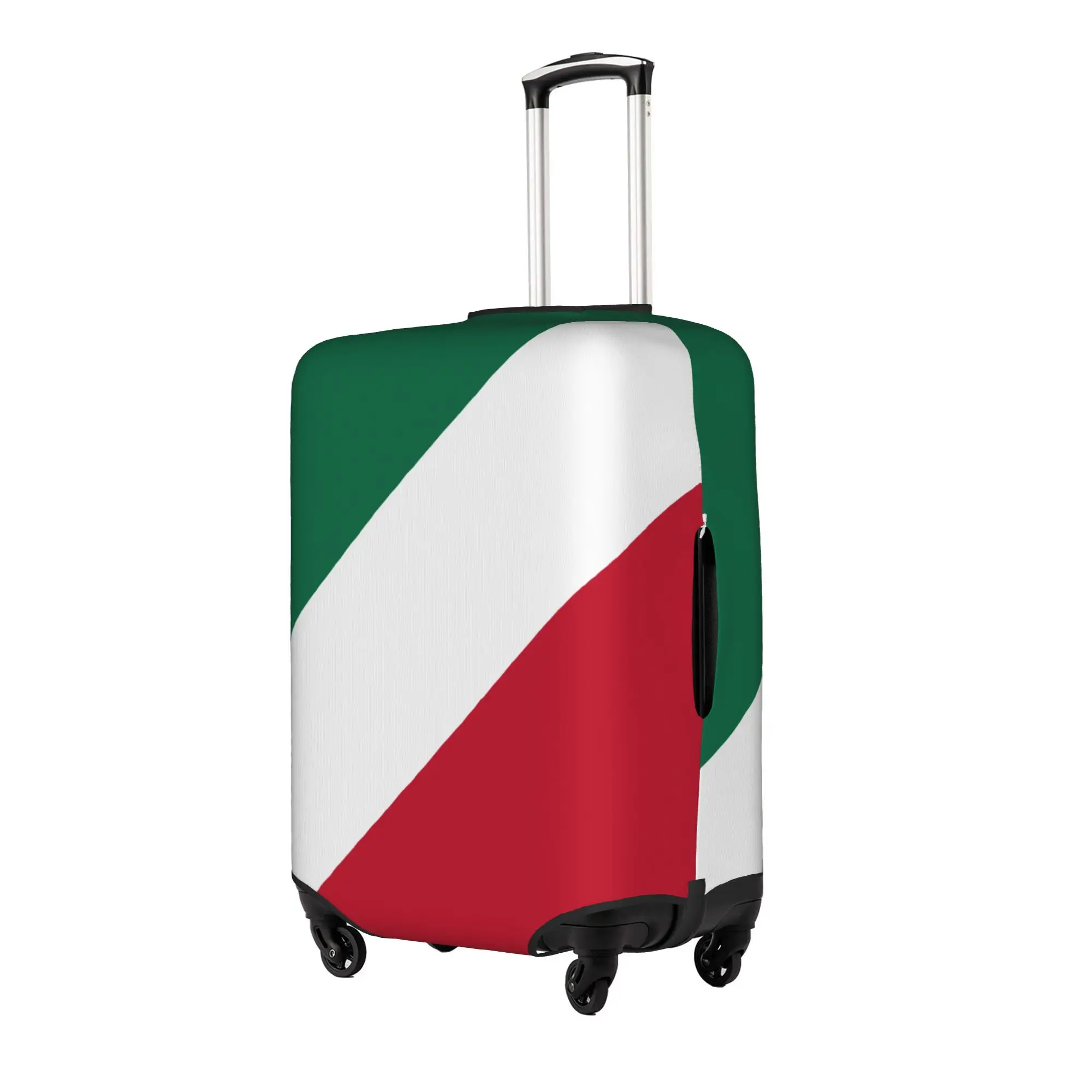 Cute Mexico Flag Luggage Cover Protector Dust Proof Mexican Coat Of Arms Travel Suitcase Covers