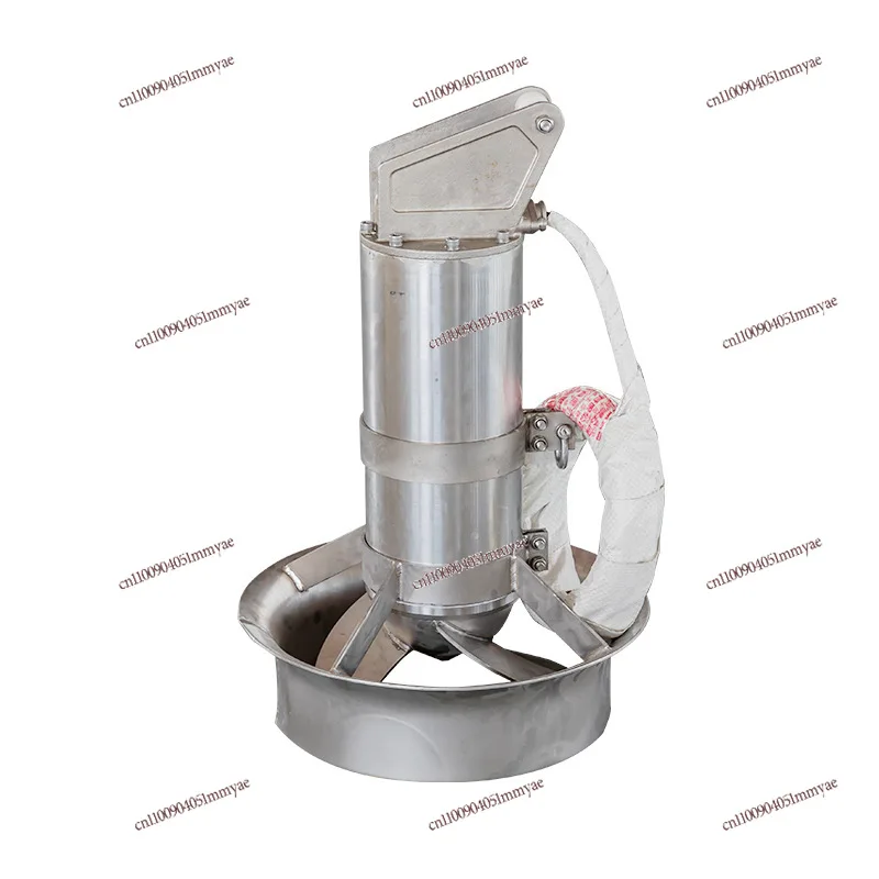 Submersible Mixer Sewage Equipment Mixing Mixing Low Speed Push Flow Spiral Cast Iron