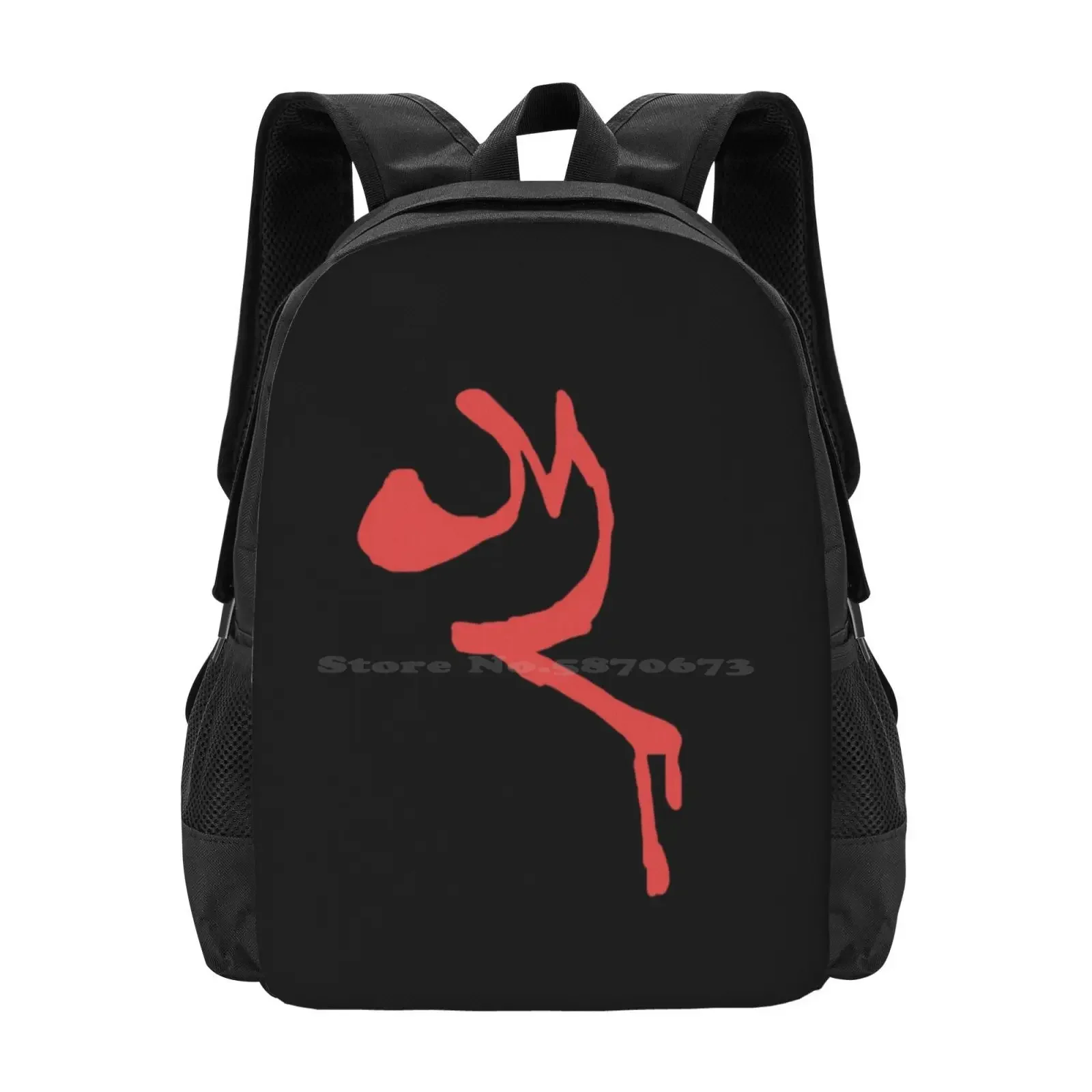 

Red Leader Insignia Teen College Student Backpack Pattern Design Bags Ew Tord Tord Larsson Eddsworld Tord Eddsworld Red Leader