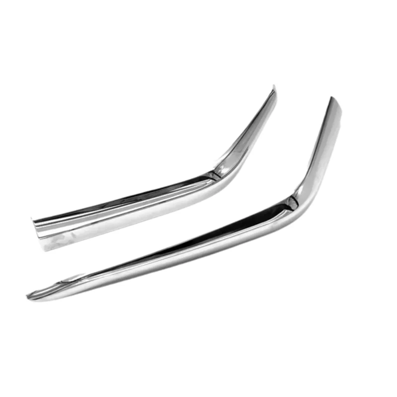 Tira protectora de esquina de parachoques delantero de coche galvanizada líder para 2019-2020 para Toyota Alphard Sport pieza decorativa